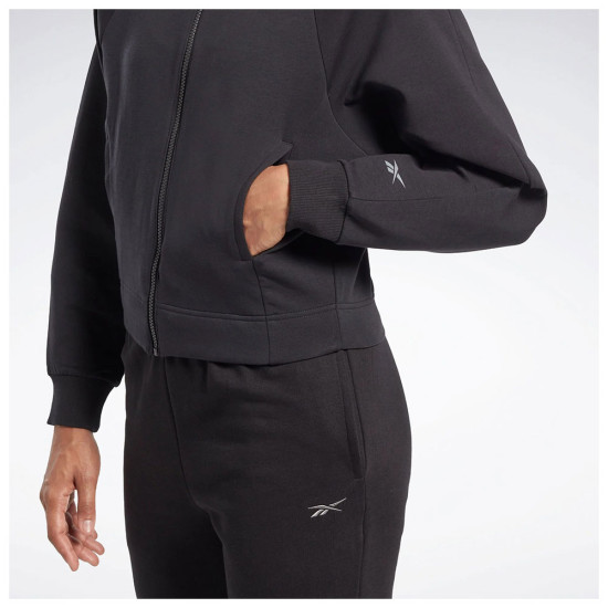 Reebok Γυναικεία ζακέτα Dreamblend Cotton Zip-Up Hoodie Reebok Γυναικεία ζακέτα Dreamblend Cotton Zip-Up Hoodie